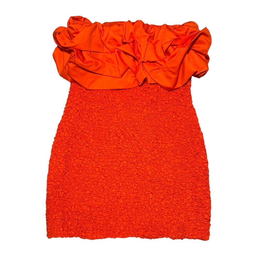 Mara Hoffman Kenza, mini dress popcorn texture, size XL
